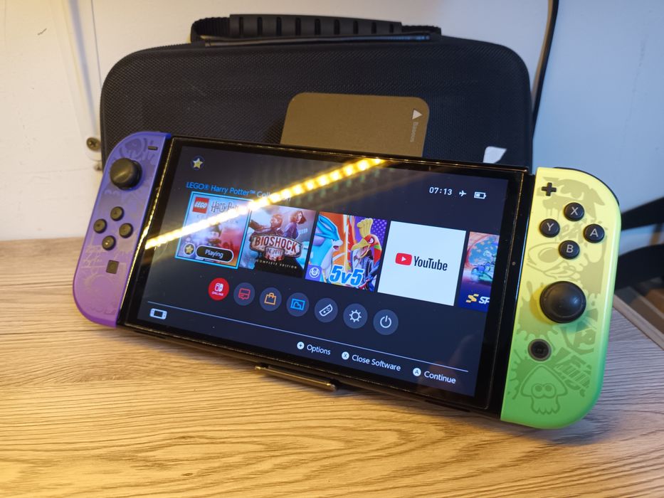 Konsola NINTENDO Switch OLED Model Splatoon 3 Edition Krosno • OLX.pl