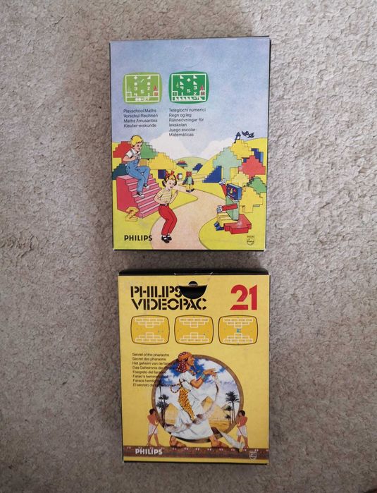 Conjunto de 2 Jogos para Philips Videopac