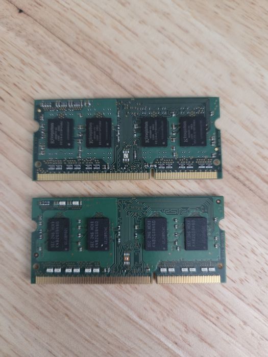 Pamięć RAM DDR3 dwie kości po 2GB do laptopa