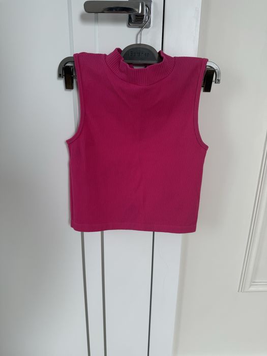Top bluzka fuksja zara ideal