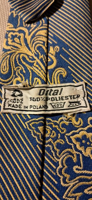 Krawat ORTAL Made in Poland 100% Poliester