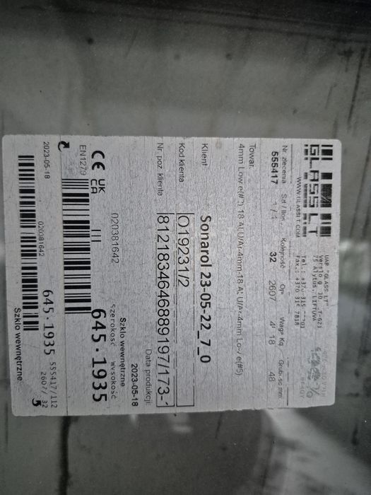 Drzwi okno balkonowe tarasowe PCV