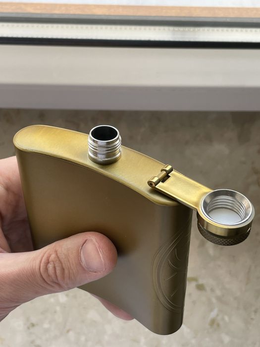 Металева кишенькова фляга Jagermeister 180 мл