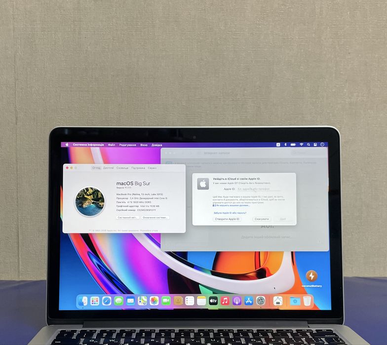MacBook Pro 13  2013  core i5  4rsm  128Gb