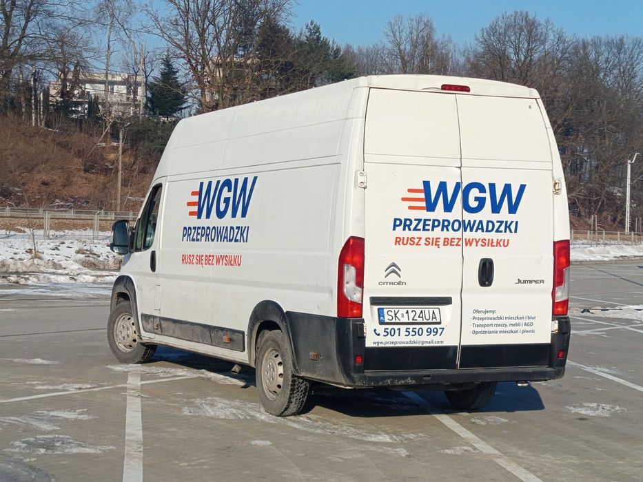 Przeprowadzki Kraków- tragarze, faktura VAT