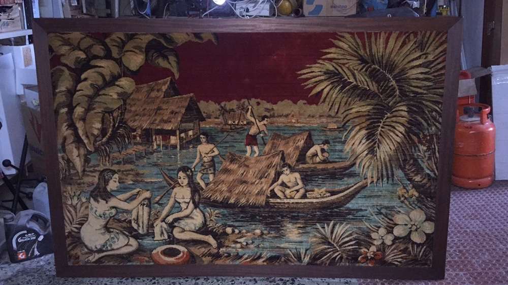 Lindíssimo quadro, penso que seja africano