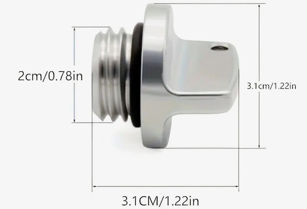 Tampa oleo do motor Motos