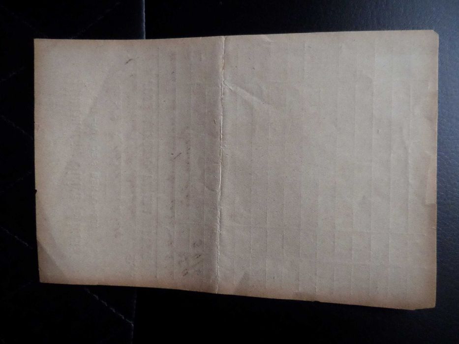 Documento / Recibo manuscrito , 'Pharmacia'   ano 1912