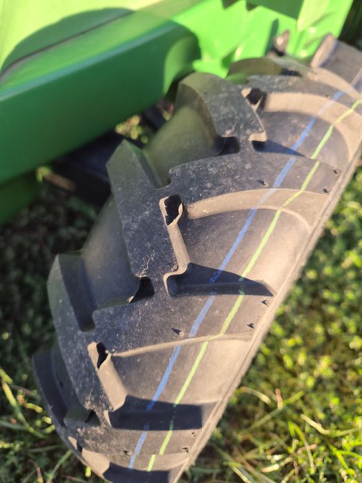 Traktorek  john deere na pedała rolly toys  pompowane koła