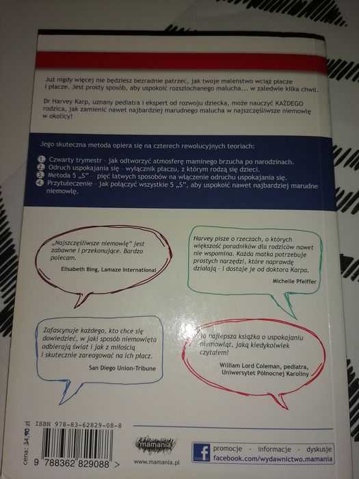 Książka najszczęśliwsze niemowlę w okolicy