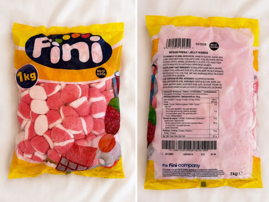 Gomas Fini e Burmar 1kg | Festas, Aniversários, Candy Bar | Novas