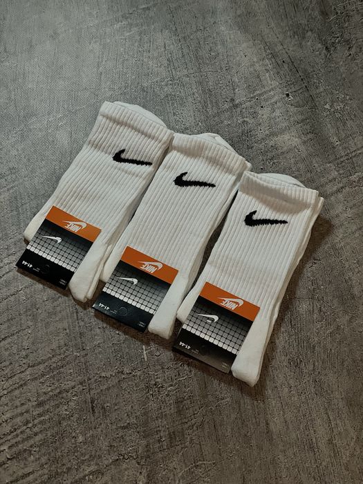 Шкарпетки Nike білі високі 41-44