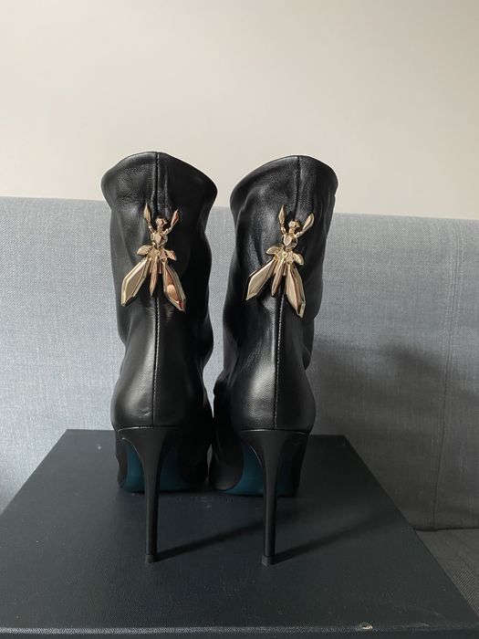 Patrizia Pepe Botki skórzane r.37