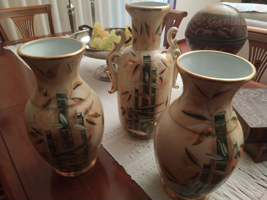 Peças pintadas a mão