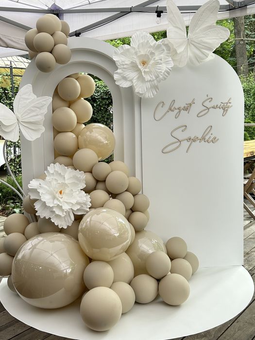 Ścianki balonowe, urodziny, komunie, chrzest, BalloonVille - WARSZAWA