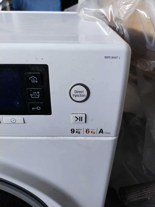 Maquina lavar e secar roupa hotpoint RDPD 96407 J