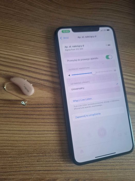 Aparat słuchowy Signia Pure 3AX 312 Phonak Audeo
