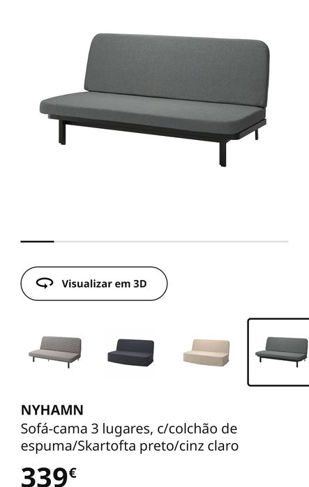 Sofá sofá/ cama ikea