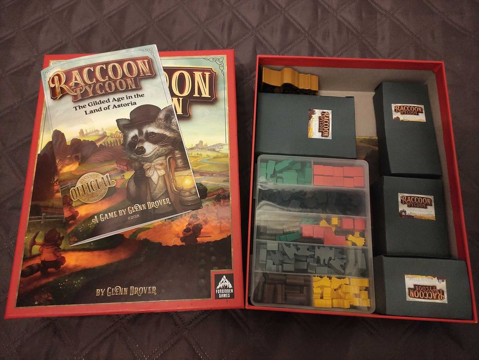Jogo tabuleiro Racoon Tycoon