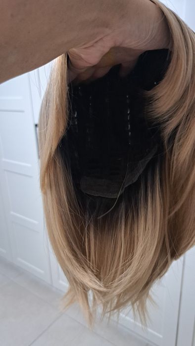 Peruka blond naturalny wyglad