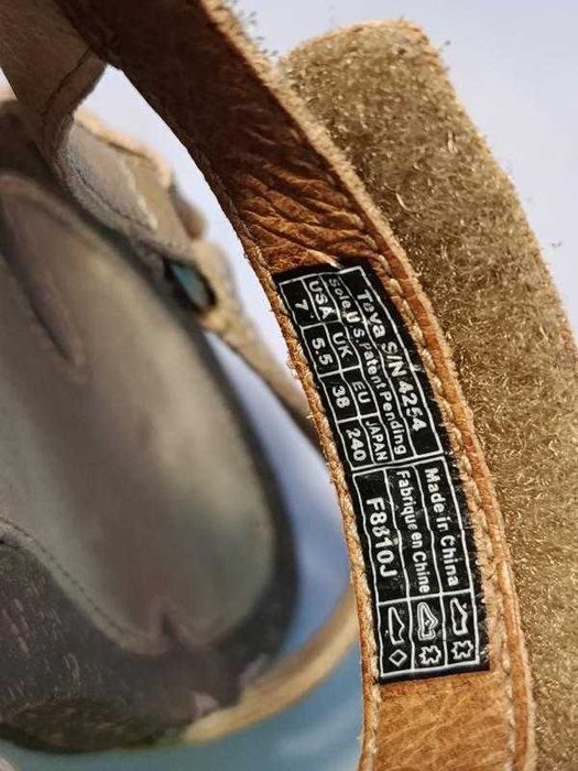Teva жіночі шкіряні босоніжки розмір 38/24 см