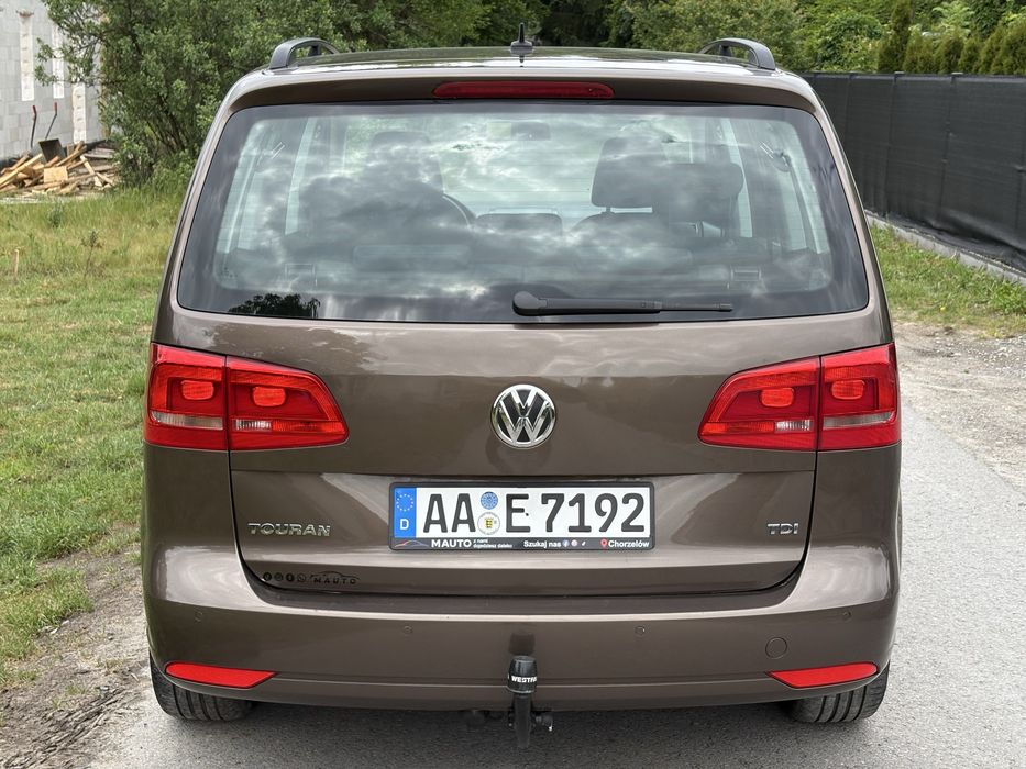 VW Touran TDI  7 osób hak serwis zarejestrowany w PL
