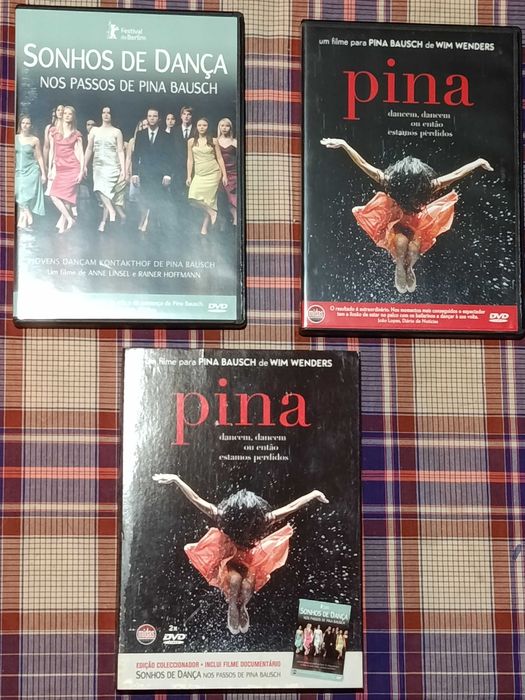 DVDs raros coleccao - 3 Pianos, Oscar Niemeyer, Pina Bausch de Wim Wenders