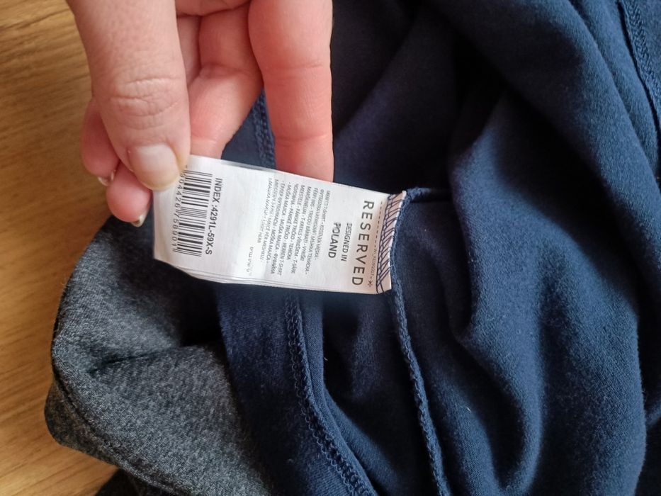 zestaw bluzek męskich długim rękawem Reserved