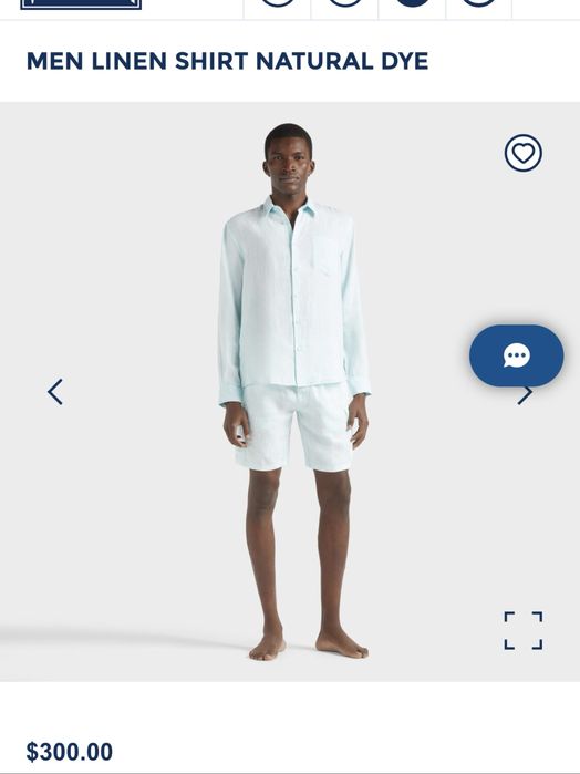 Мужская рубашка Vilebrequin. Оригинал