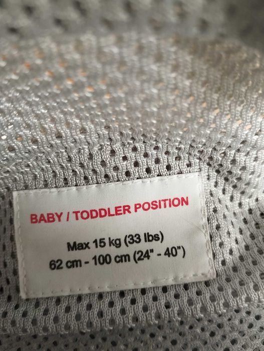 Nosidełko Baby Bjorn