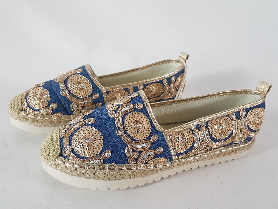 refresh jeans MOKASYNY ESPADRYLE I DAMSKIE R 38 nowe