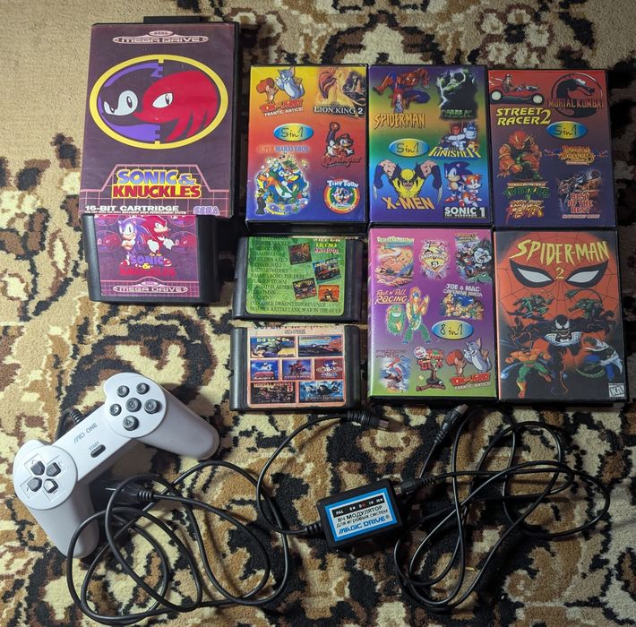 Картриджи сега мега драйв генезис