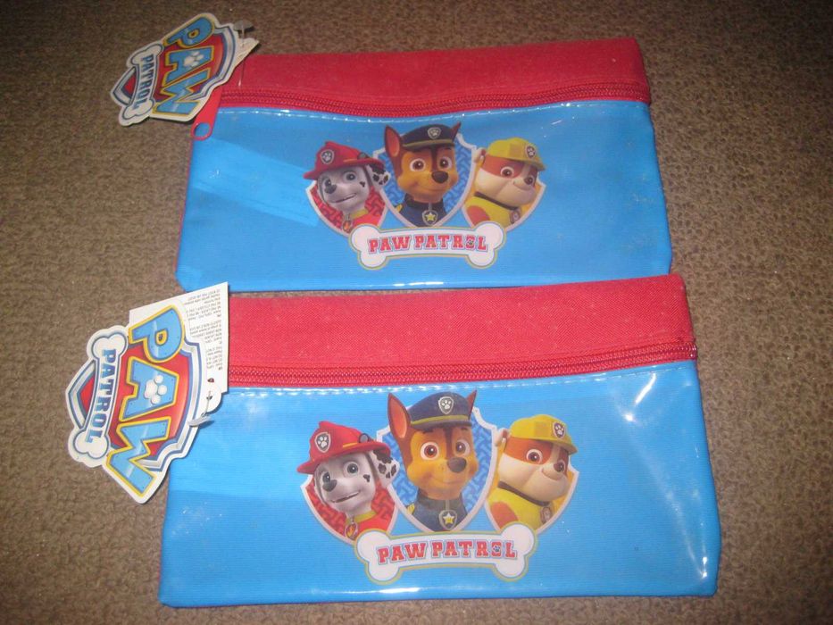 6 Estojos Escolares/Minions/Paw Patrol/Spider-Man/Novos!