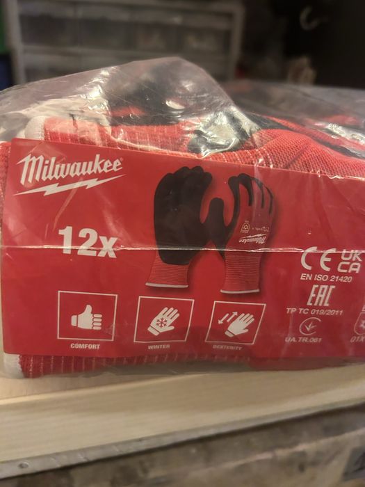 Ocieplane rękawica robocze