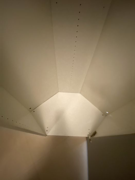 IKEA Szafa narożna z lustrem 75x75x201