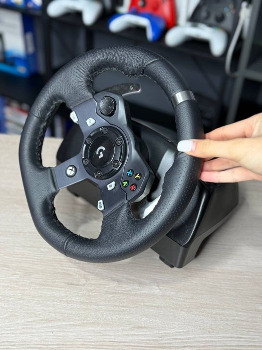 Ігрове кермо Logitech G920 кермо + педалі! Ігровий руль игровой руль