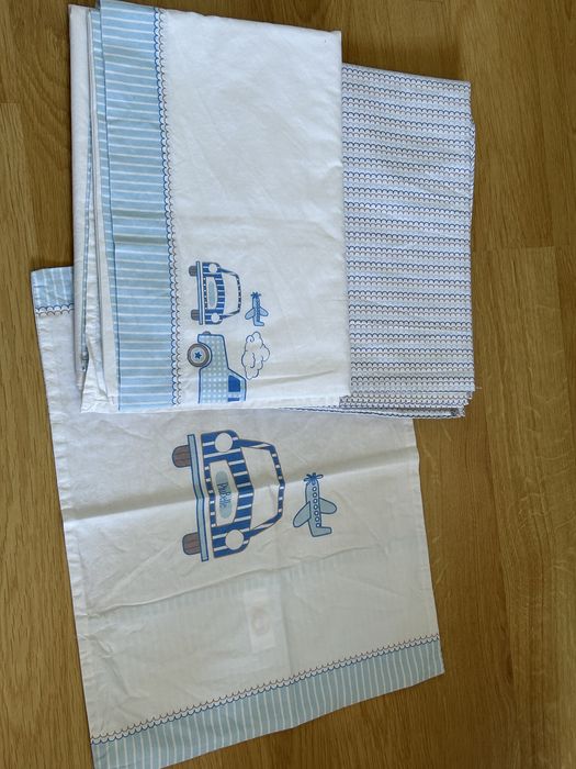 Conjuntos de lencois de algodao PIU BELLE, cama de grades