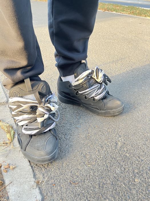 Lanvin curb drip drill designer