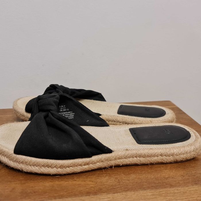 Sandały Klapki w stylu cha-nel H&M rozmiar 41