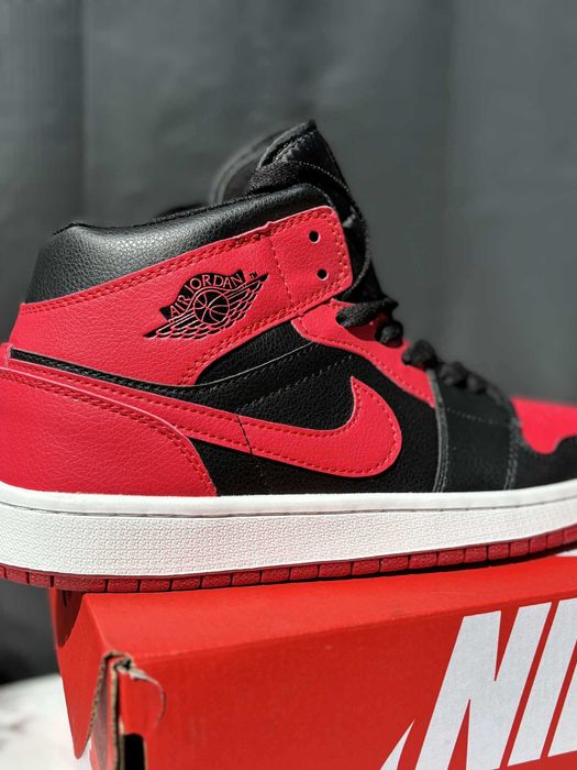 Nowe Buty Air Jordan 1 "Bred" Black Red r. 43 | Wysyłka 24h