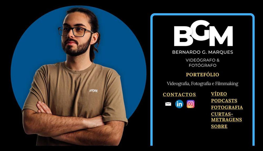 Videógrafo e Fotógrafo | Vídeo Promocional, Imobiliário, Podcasts e Redes Sociais