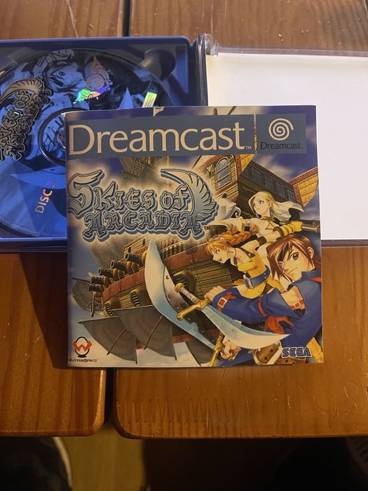 Sega Dreamcast skies of Arcadia