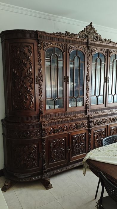 Cristaleira armário de sala