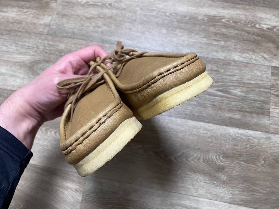 Черевики Clarks Wallabee Brown Leather 40-41