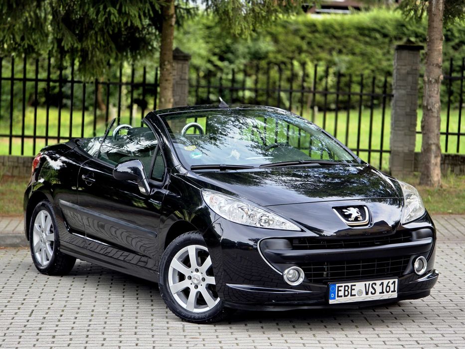 Peugeot 207CC 2008r 1.6 Benz KLIMA z Niemiec OPŁACONY