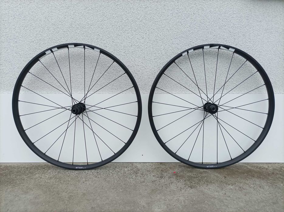 Komplet kół 29" Shimano WH-MT500-B 148x12 15x110 Boost 9, 10, 11s