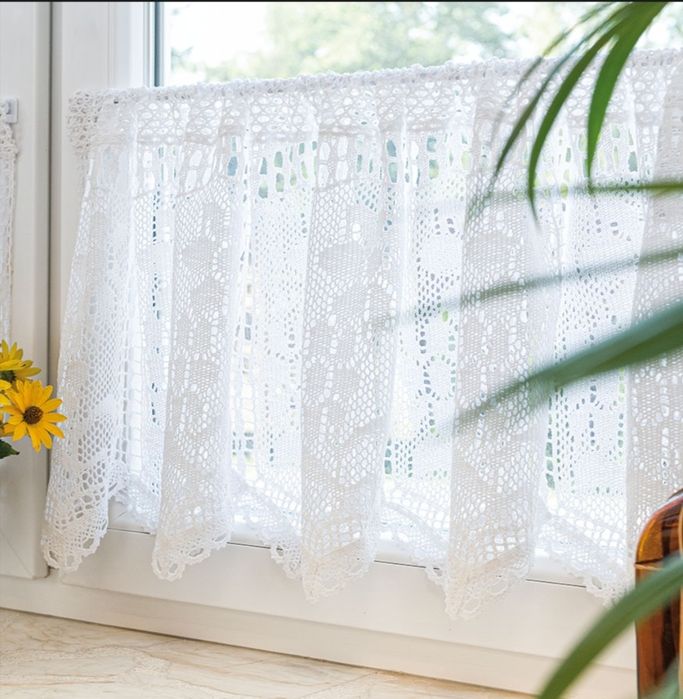 Zazdrostka ażurowy 80% bawełna szydełkowa