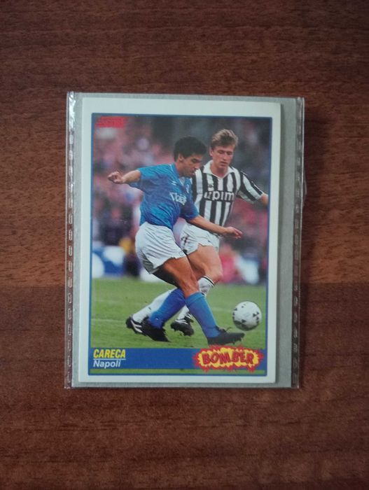 Cromo Careca Nápoles e Brasil