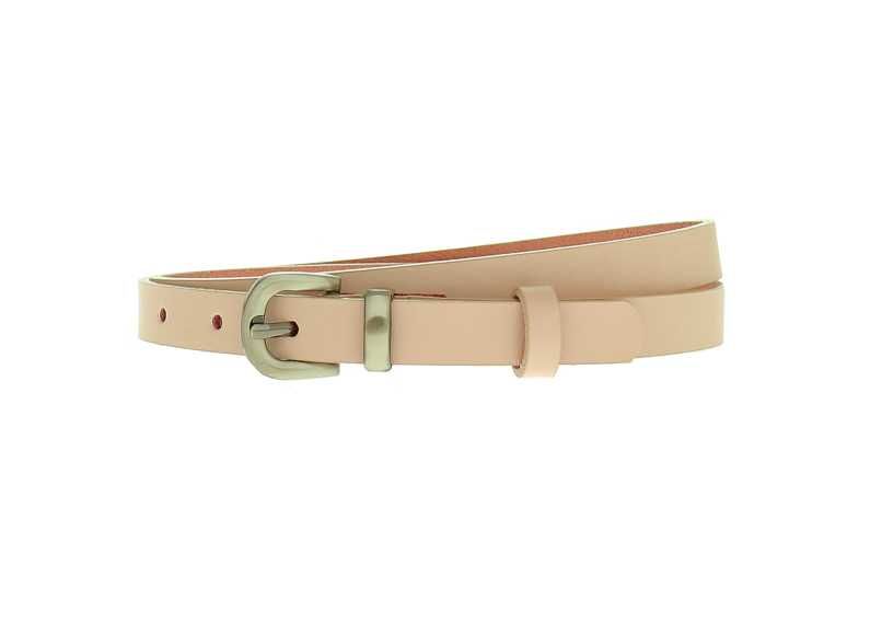 3 z Pasek różowy dla dziewczynki dziecka wąski 1,5 cm do sukienki 80cm