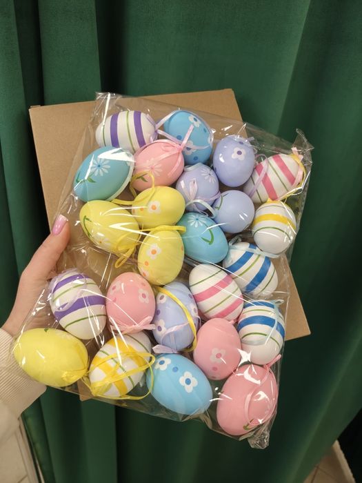 Ozdoby wielkanocne, jajeczka na Wielkanoc do domu, akcesoria